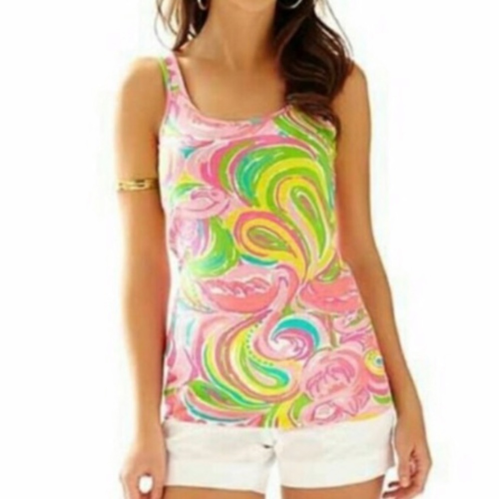 (Lilly Pulitzer) All Nighter Tabbie Tank